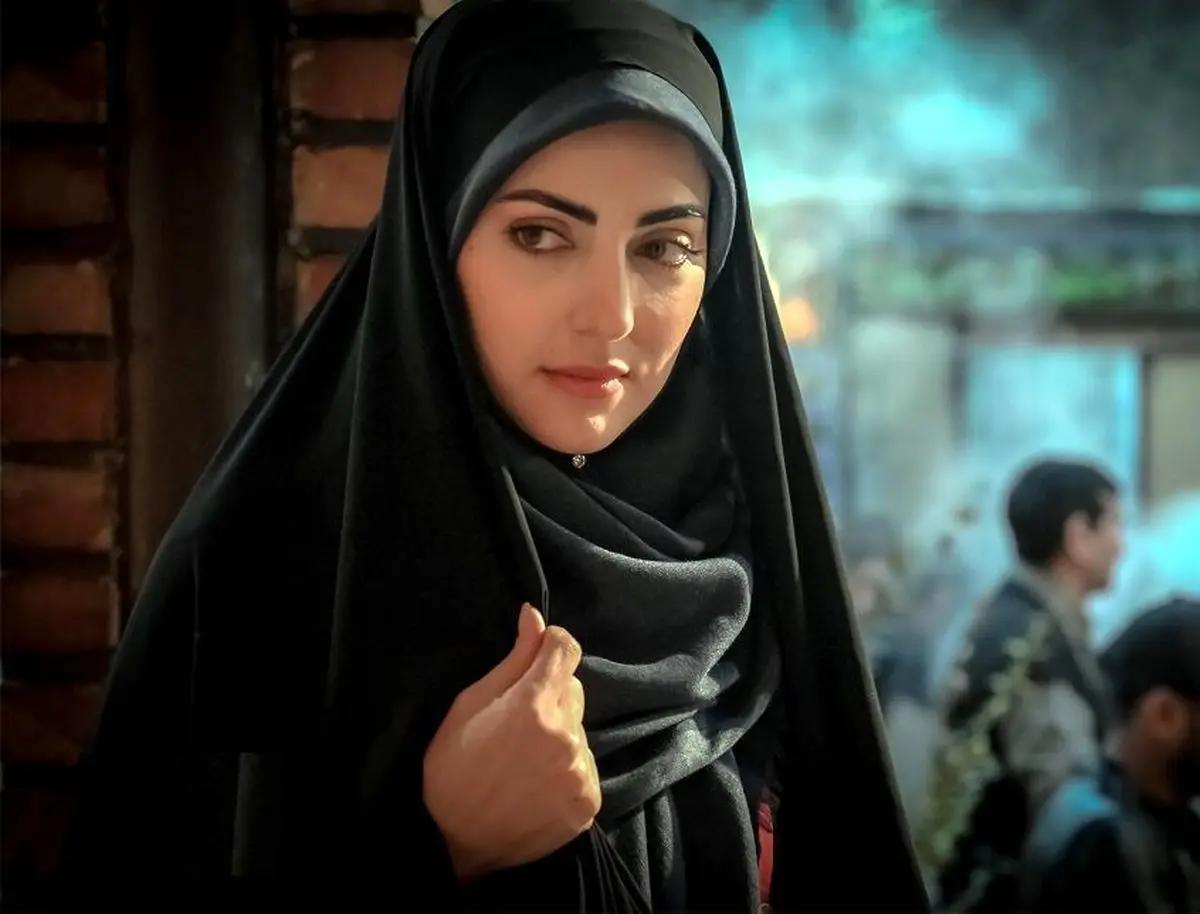 چهره واقعی بازیگر نقش پریچهر در سریال هشت پا | دلبری هلیا امامی با چشم های شهلایش
