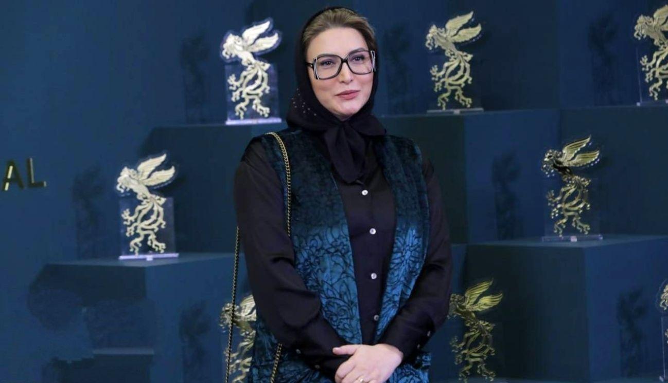 لحظات شیرین فریبا نادری با برادرزاده تازه متولد شده