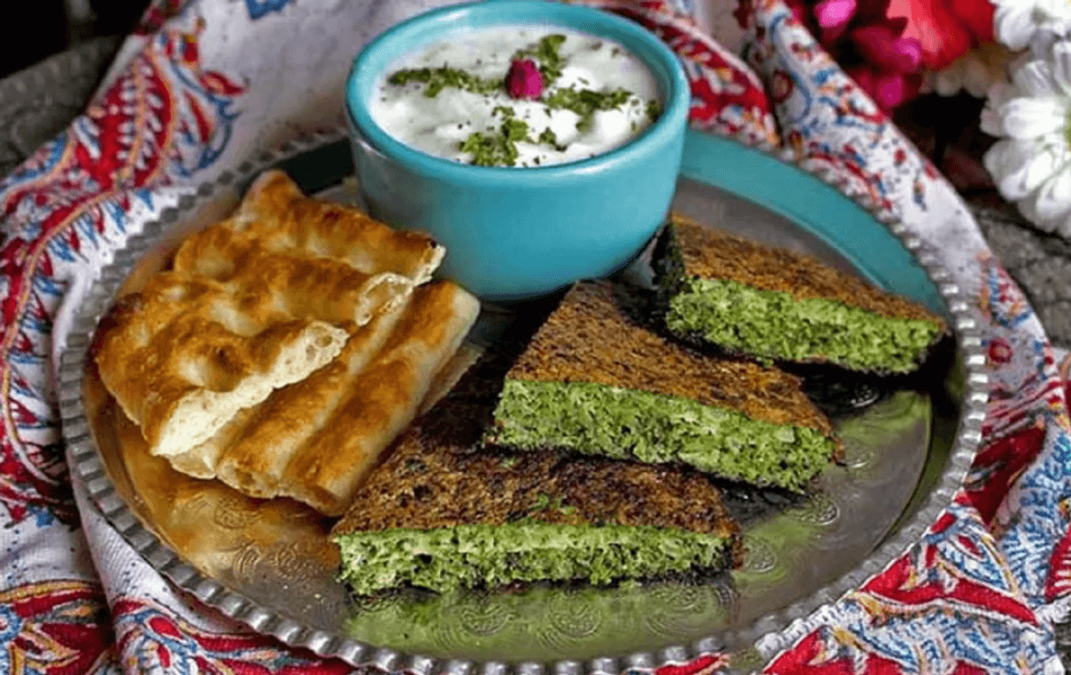 طرز تهیه کوکوی شنگ، خوشمزه‌ترین کوکوی بهار که از خوردنش سیر نمیشید
