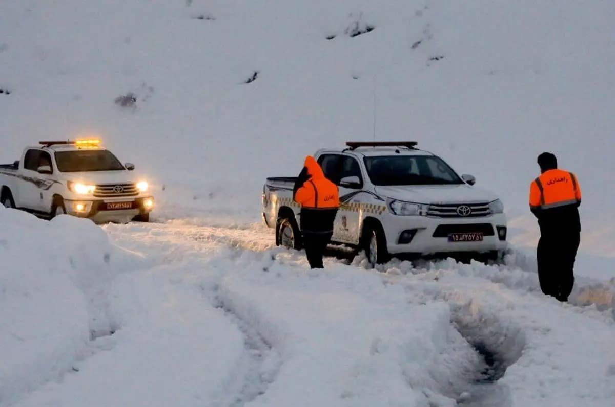 وضعیت جاده‌ها و راه‌ها، امروز ۶ دی 1404 | برف و باران در جاده‌های 10 استان