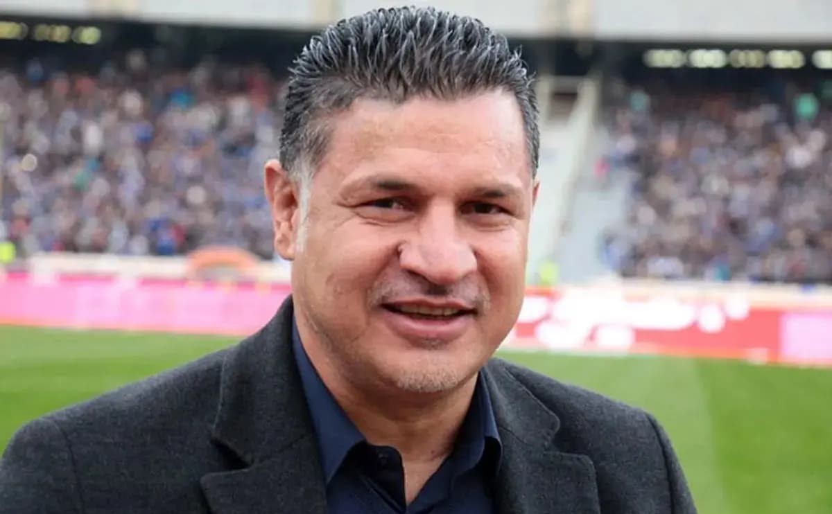 خوشگذرانی علی دایی در تور کویر شهداد کرمان بدون مزاحمت طرفداران