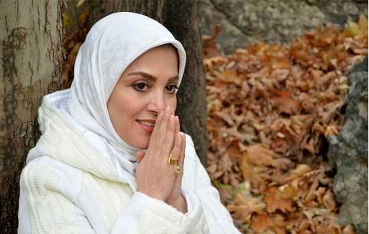 استایل چادری خاص ژیلا صادقی در مشهد