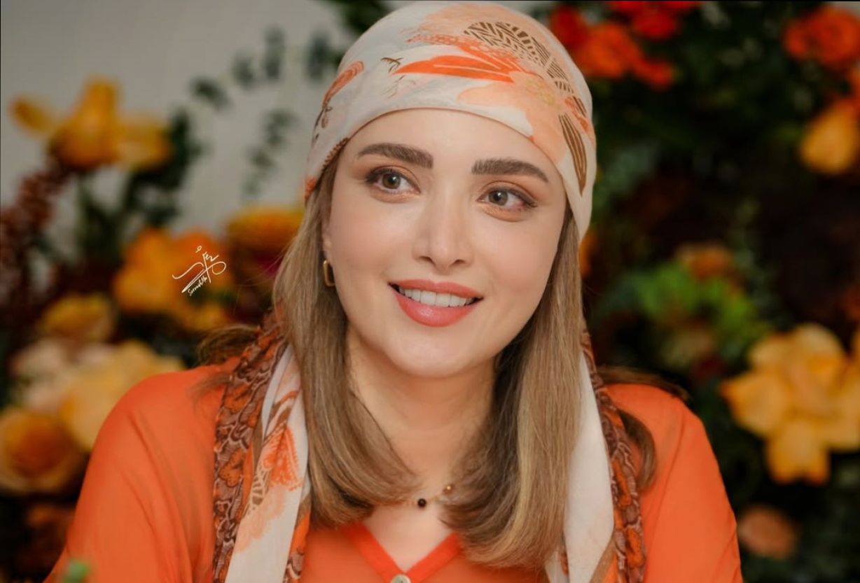 عکسهای خاص تولد بهنوش طباطبایی با تم نارنجی