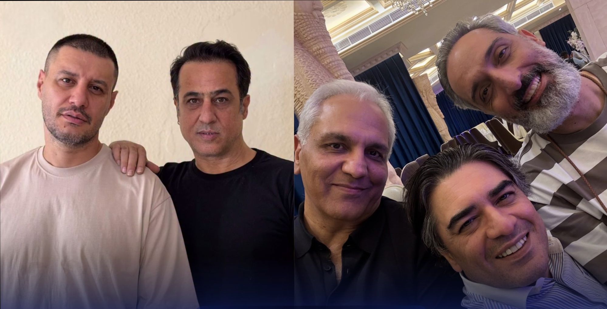 آلبوم عکس امروز | از جواد عزتی و رامین راستاد در فصل دوم سریال وحشی تا سلفی مهران مدیری، سامان و ژوله