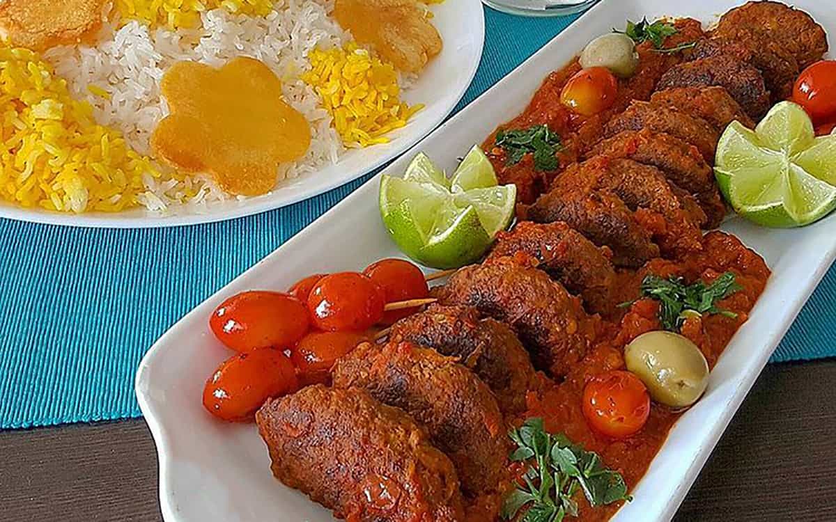 طرز تهیه کباب تابهای با سس خاص رستورانی