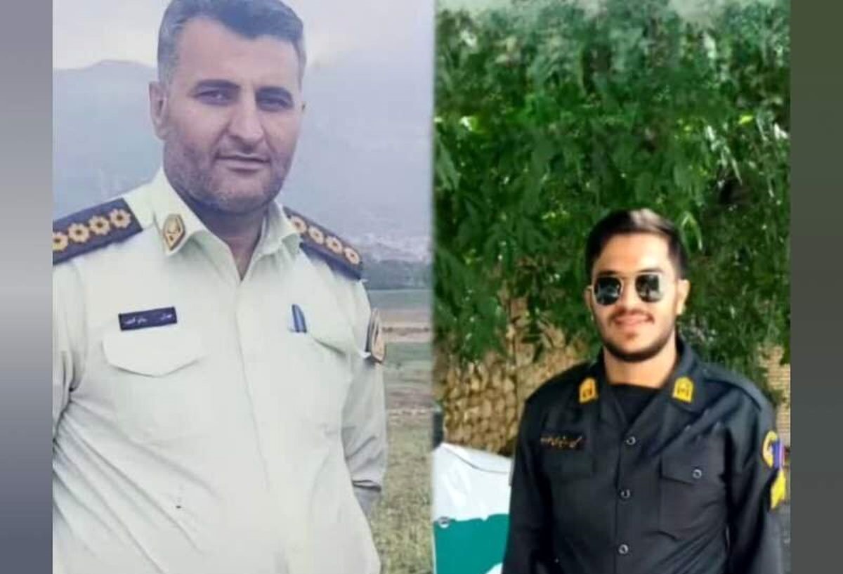 سقوط مرگبار خودروی پلیس از بالای پل مختار با 2 کشته+فیلم