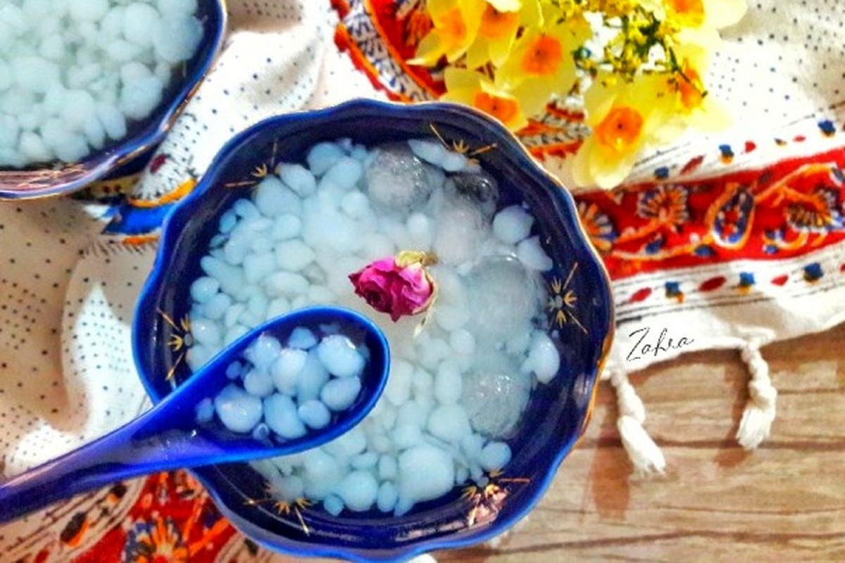 طرز تهیه فالوده کرمانی با نشاسته گل؛ یک دسر خنک تابستانی