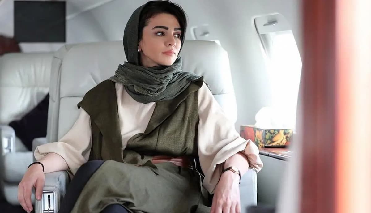 عکس لباس عروسی سیما خضرآبادی مناسب زمستان