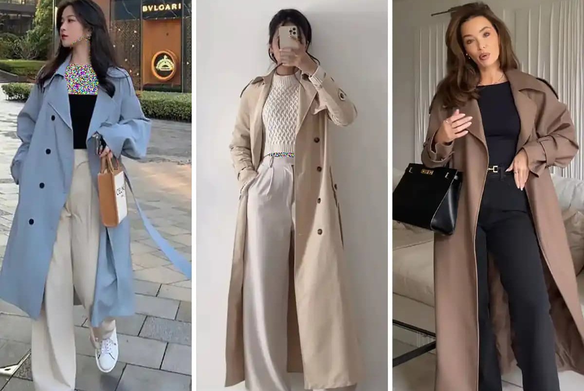 چطور با بارونی بلند استایل شیک بسازیم؟ | نکات کاربردی استایل پاییزی با بارونی بلند