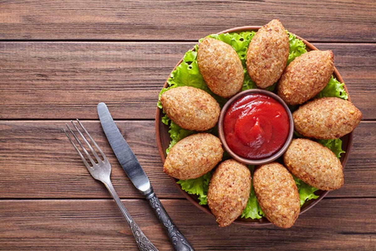 طرز تهیه کبه برنج عربی خانگی؛ ساده، سریع و مجلسی