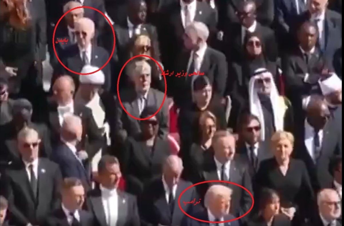 بی‌محلی وزیر ارشاد ایران به ترامپ در مراسم خاکسپاری پاپ فرانسیس؛ همه صف کشیدن برای دست دادن با رئیس‌جمهور آمریکا+ویدیو