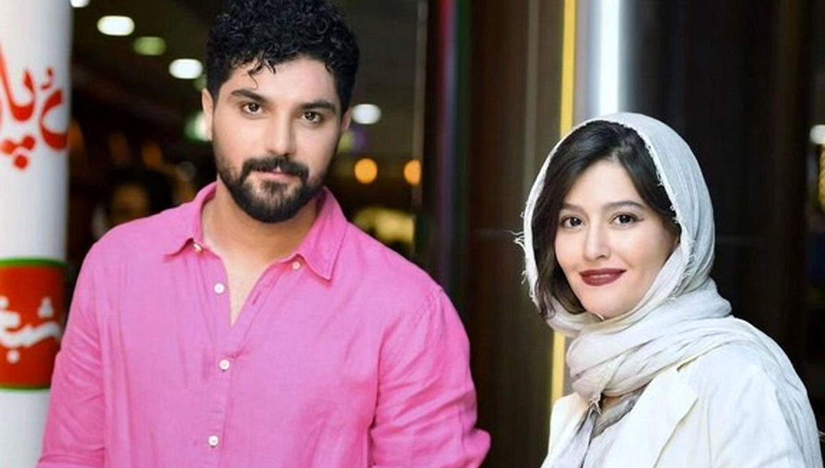 قاب زیبا از رابطه گرم و صمیمی سینا مهراد و پردیس احمدیه