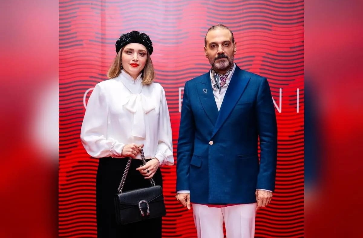 قاب دو نفره بهنوش طباطبایی و علیرضا قربانی روی صحنه نمایش