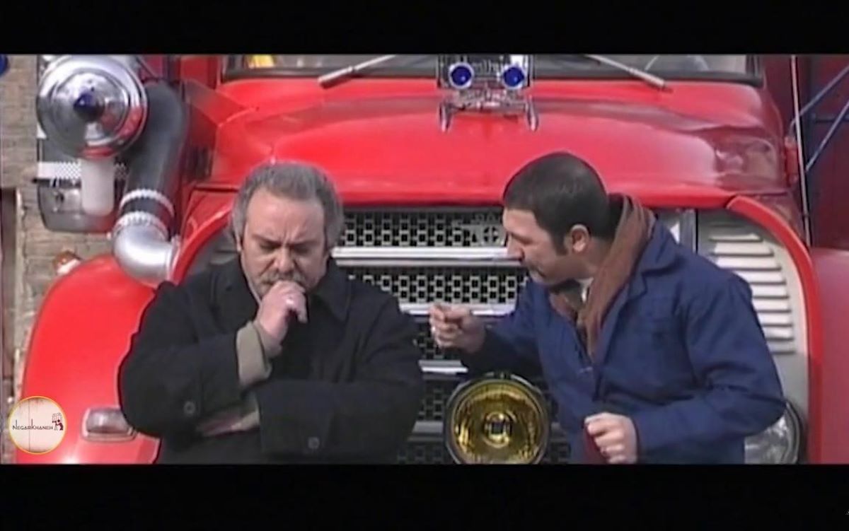 ادای احترام کامیون‌داران به زنده یاد محمد کاسبی بازیگر خوش رکاب