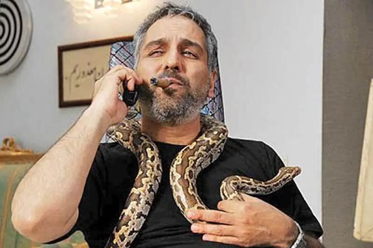 پشت پرده زندگی 19 ساله مهران مدیری با مار؛ از بچگی عاشق مار بودم به خودم مربوطه!