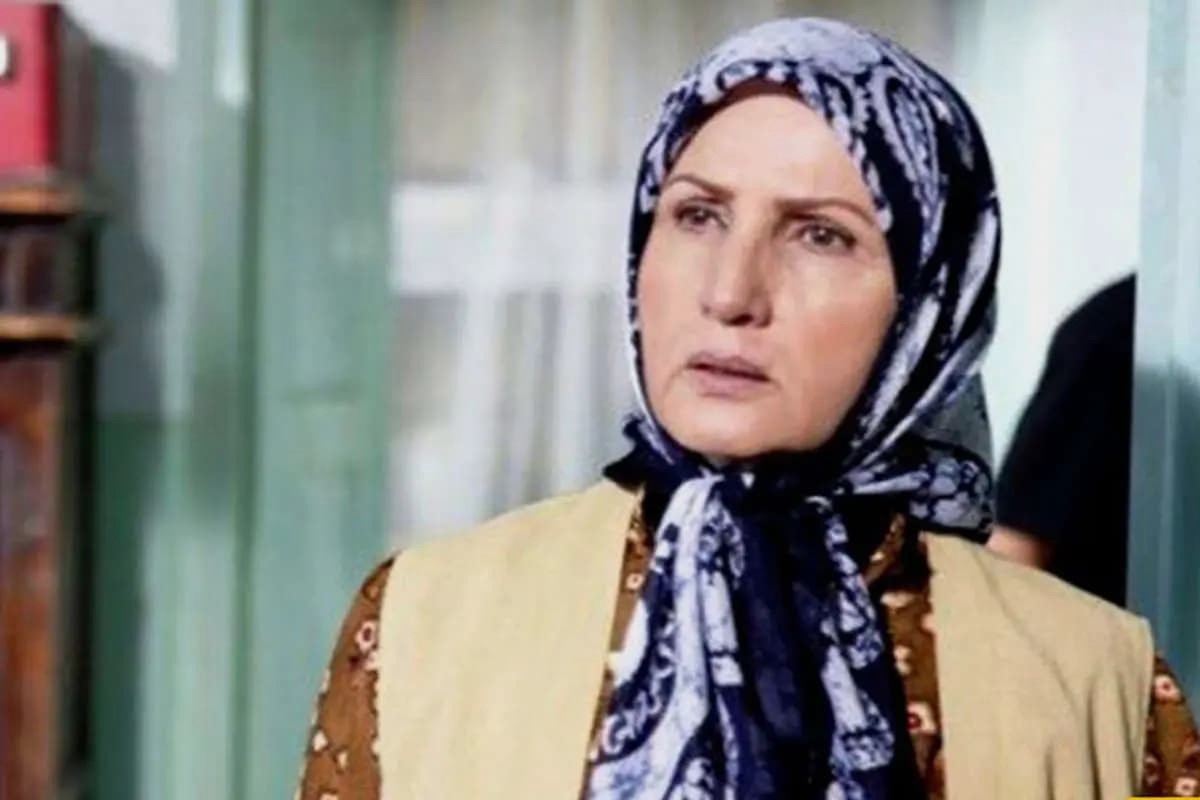 گریه‌های زهرا سعیدی بازیگر سریال ستایش برای ایران