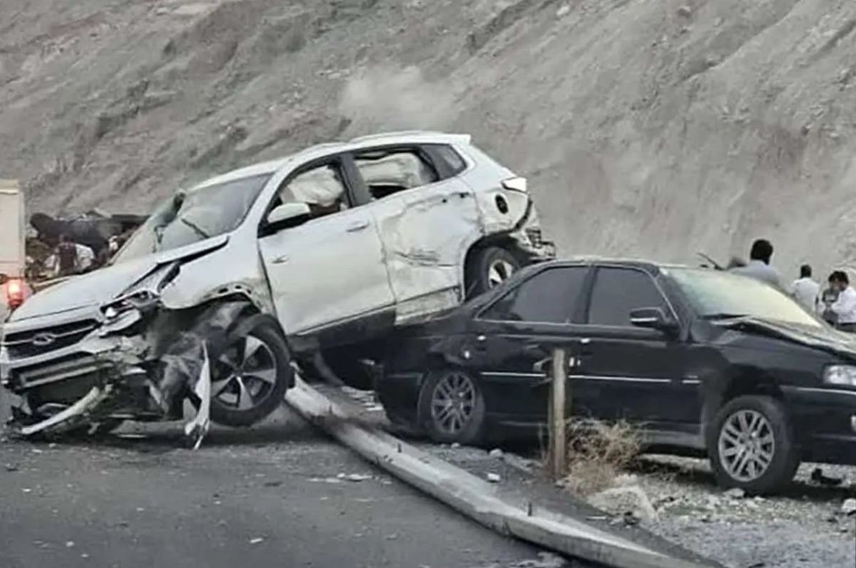 خبر داغ حوادث امروز | تصادف زنجیرهای در جاده گناباد با 17 کشته و مصدوم