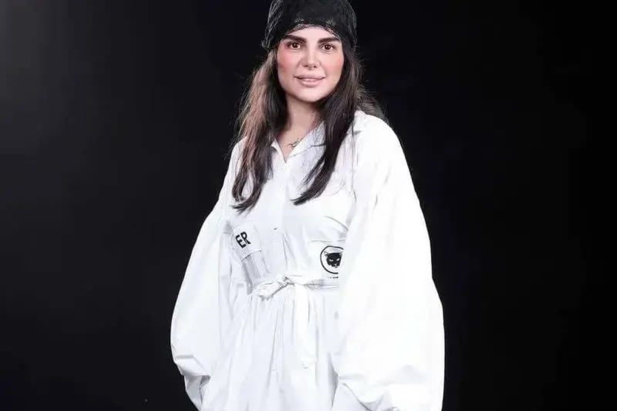 استایل هنری بازیگر سریال نون خ در شب تولدش