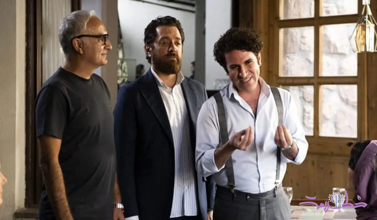 رقص پرحاشیه هوتن شکیبا با بهرام رادان و بیژن بنفشهخواه در صبحانه با زرافهها+فیلم