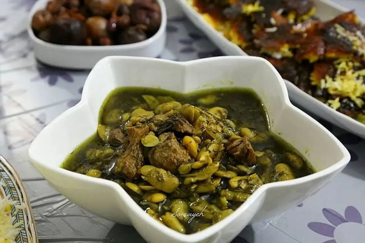 طرز تهیه خورشت باقلا سبز با عطر خوش و عطم متفاوت