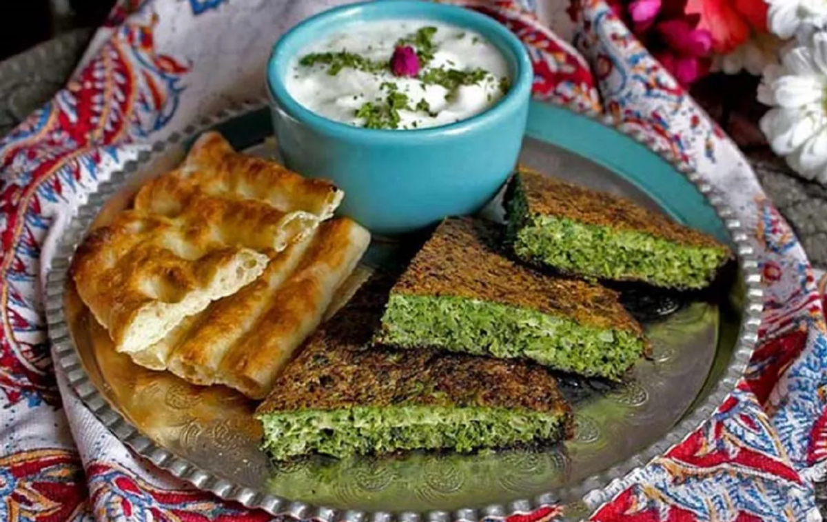 طرز تهیه کوکوی شنگ، خوشمزه‌ترین کوکوی بهار که از خوردنش سیر نمیشید
